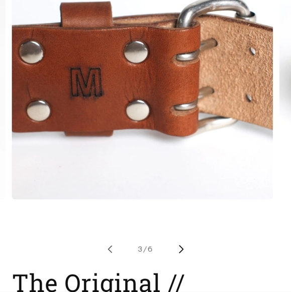 Leather Lifting Belt- Clifford Lenox - Picture 8 of 12